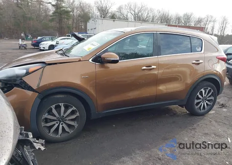 2017 Kia Sportage Ex из США, поврежденный, VIN KNDPNCAC0H7182425